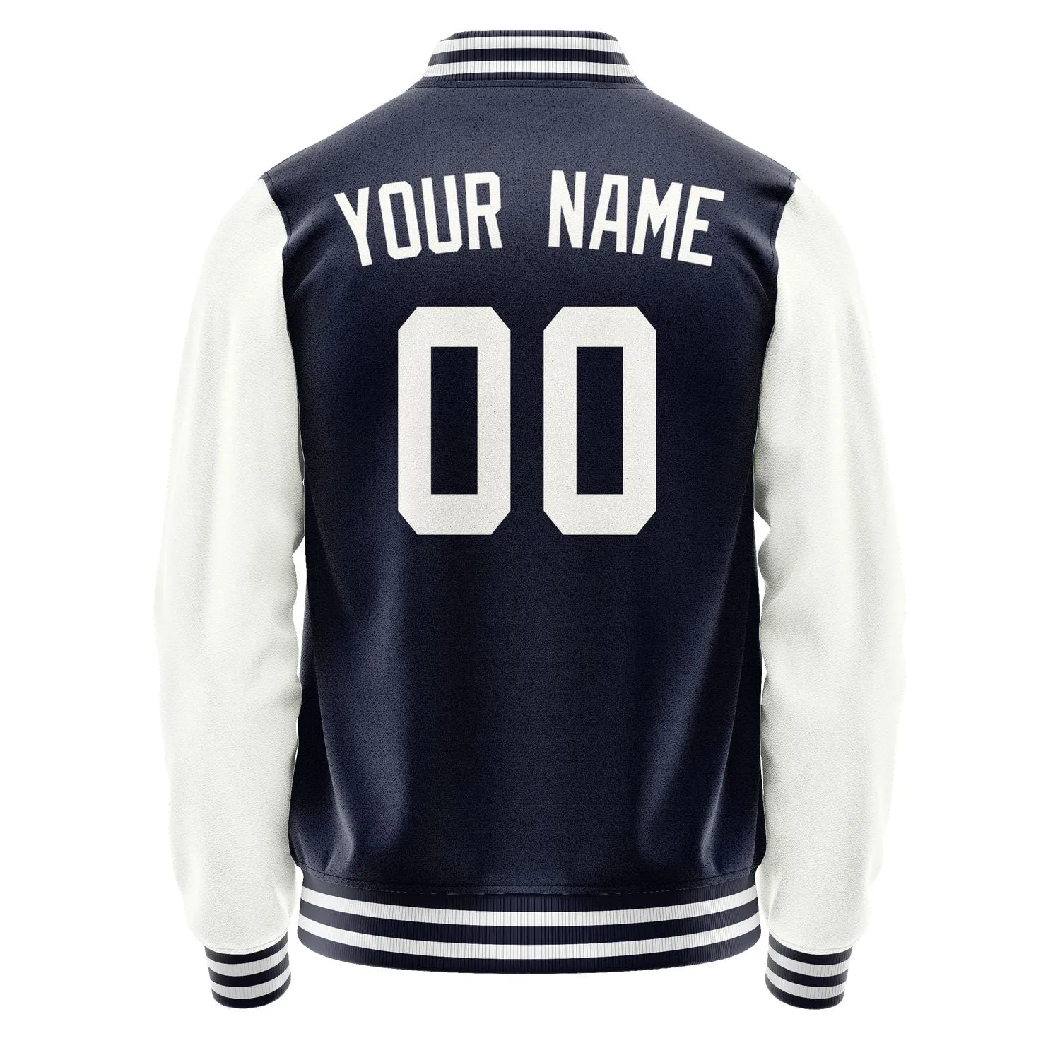 Custom Navy White Jacket