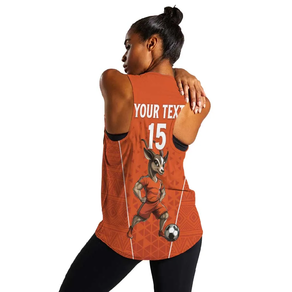 Custom Niger Football Women Racerback Tank Allez Menas LT15
