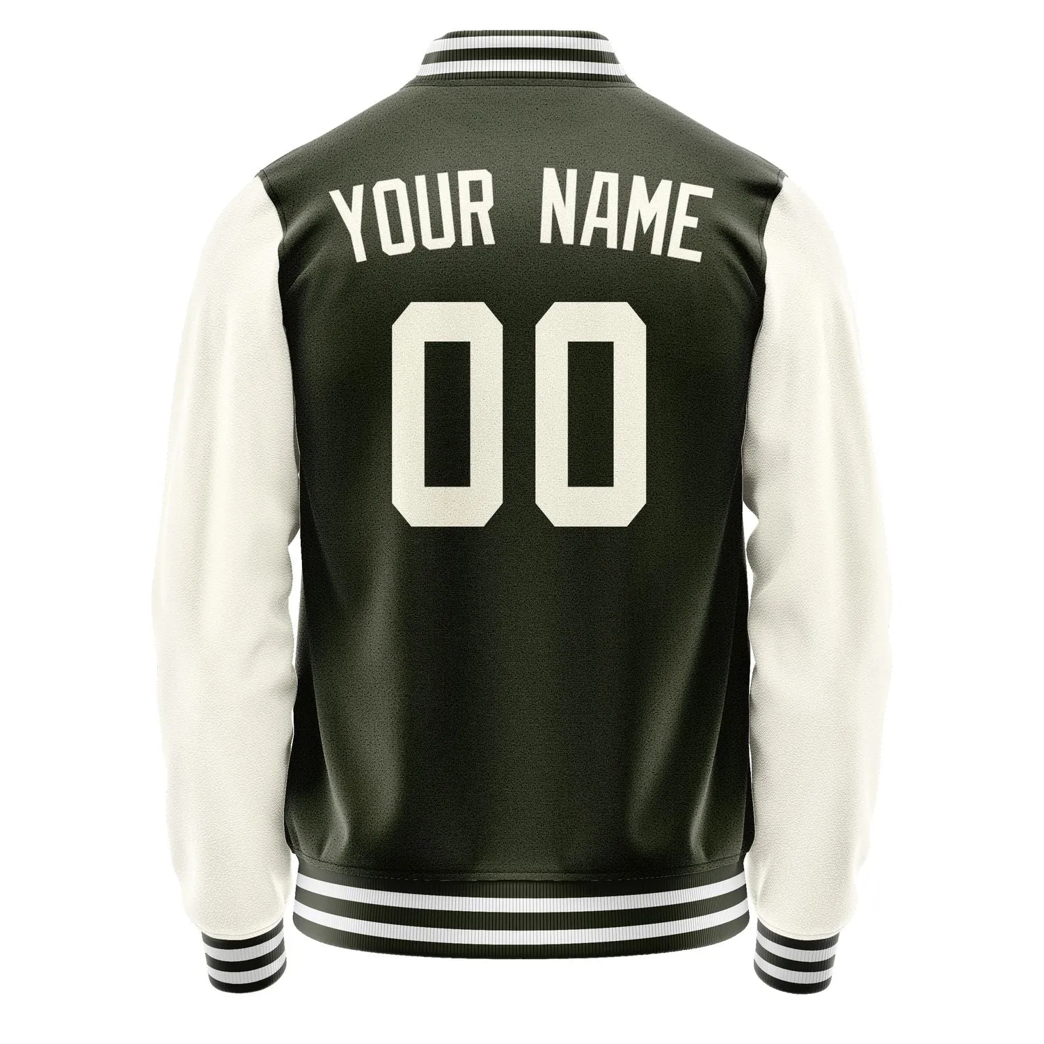 Custom Olive Cream Jacket