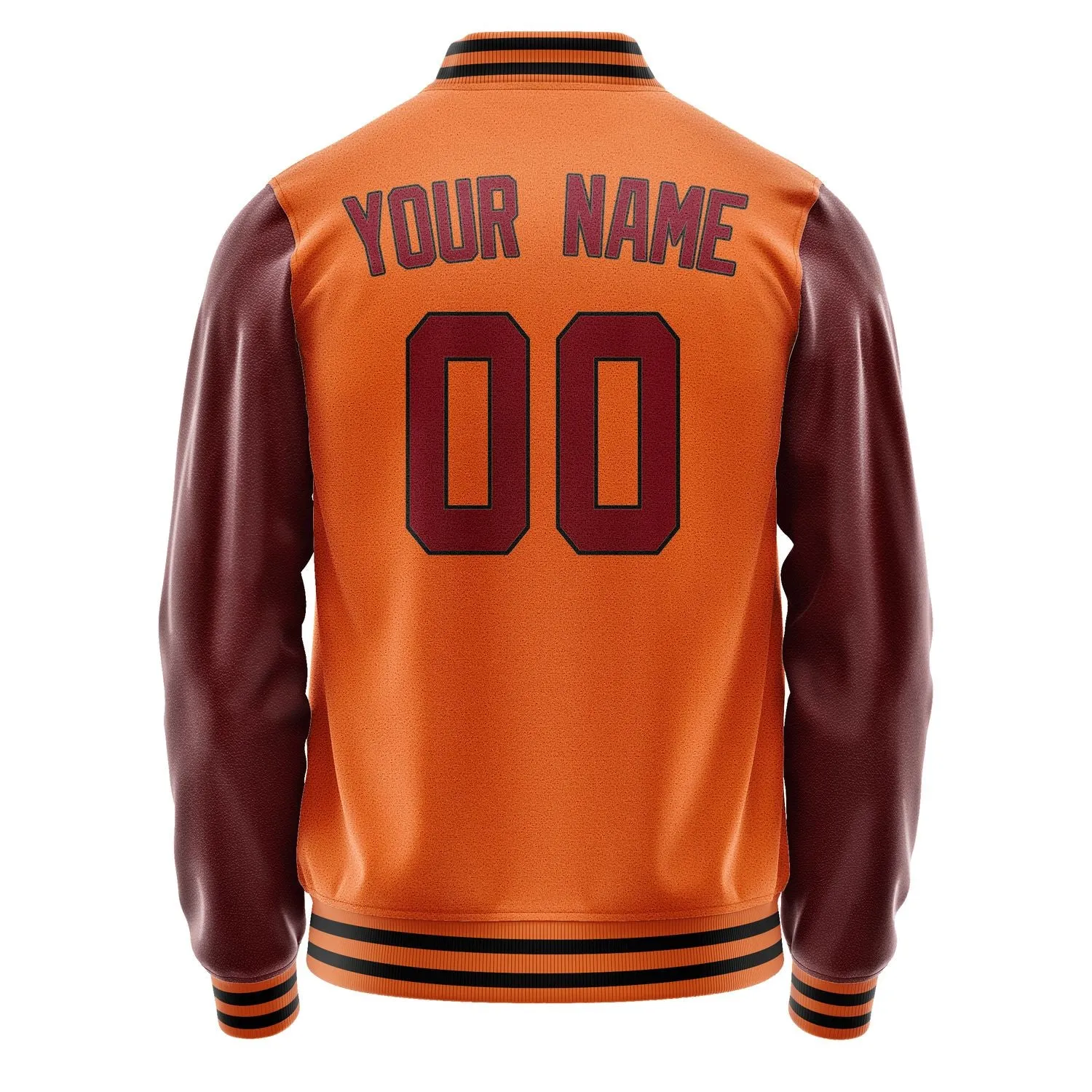 Custom Orange Crimson Red Jacket