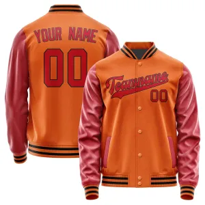 Custom Orange Red Jacket