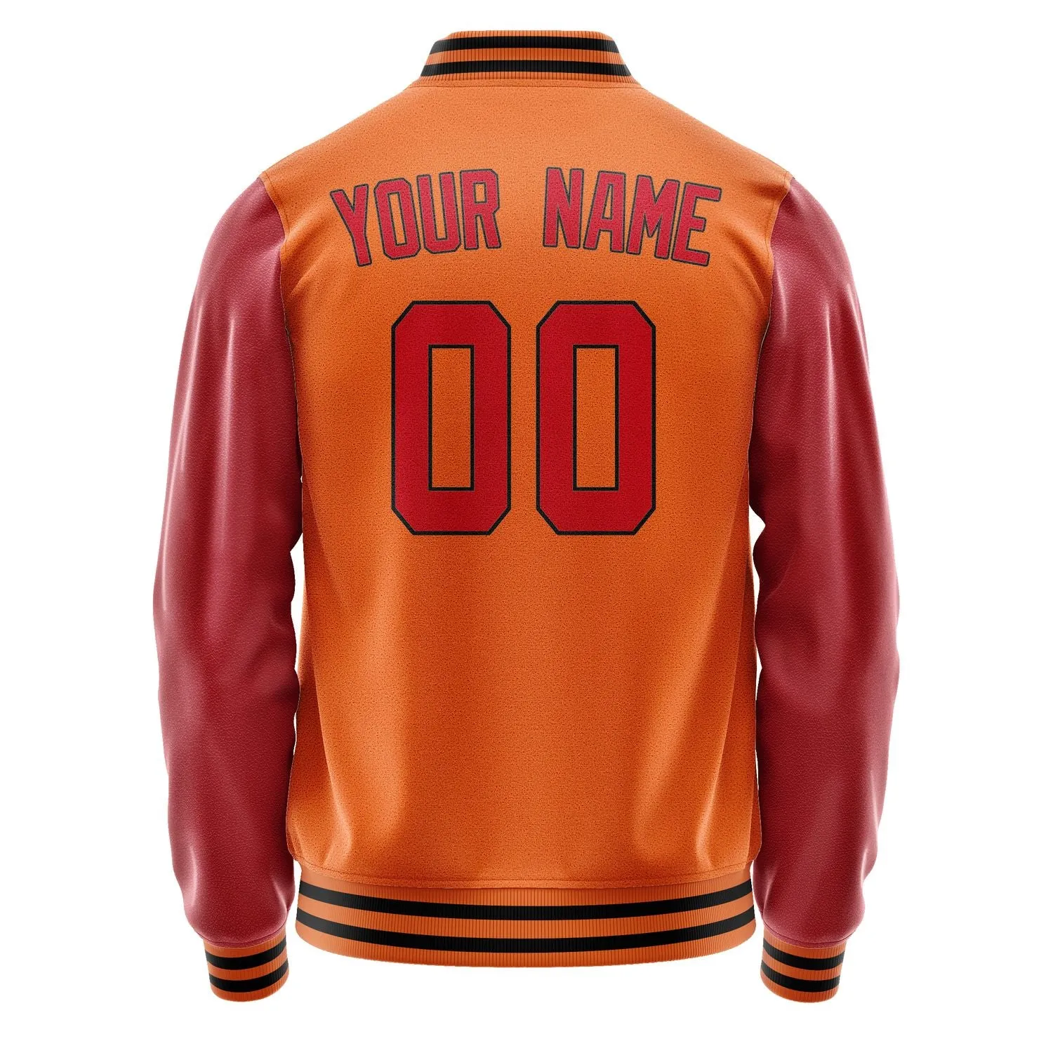 Custom Orange Red Jacket