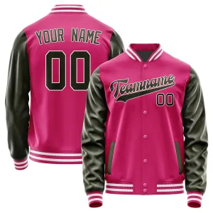 Custom Pink Olive Jacket