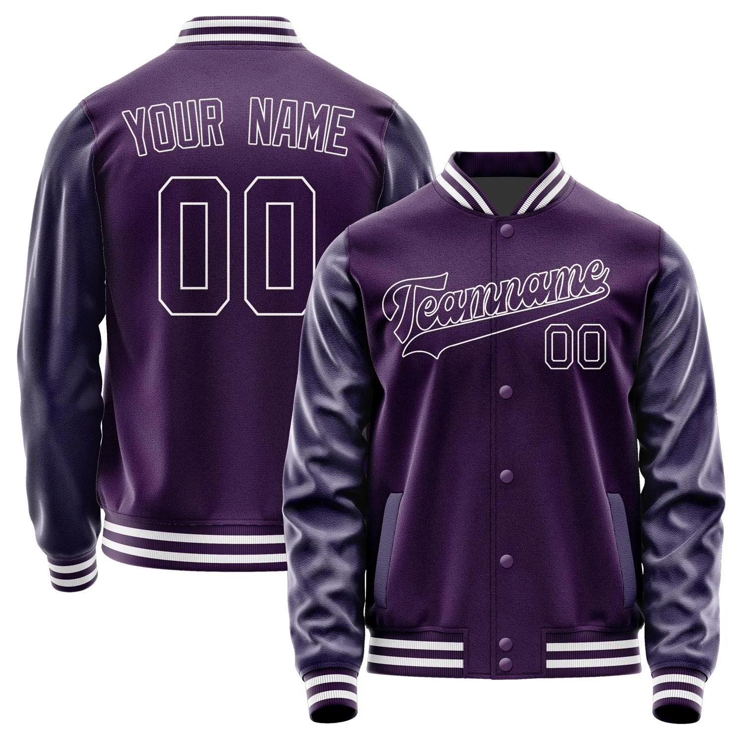 Custom Purple Purple Jacket