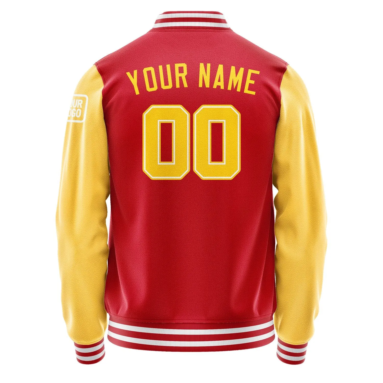 Custom Red Gold Jacket