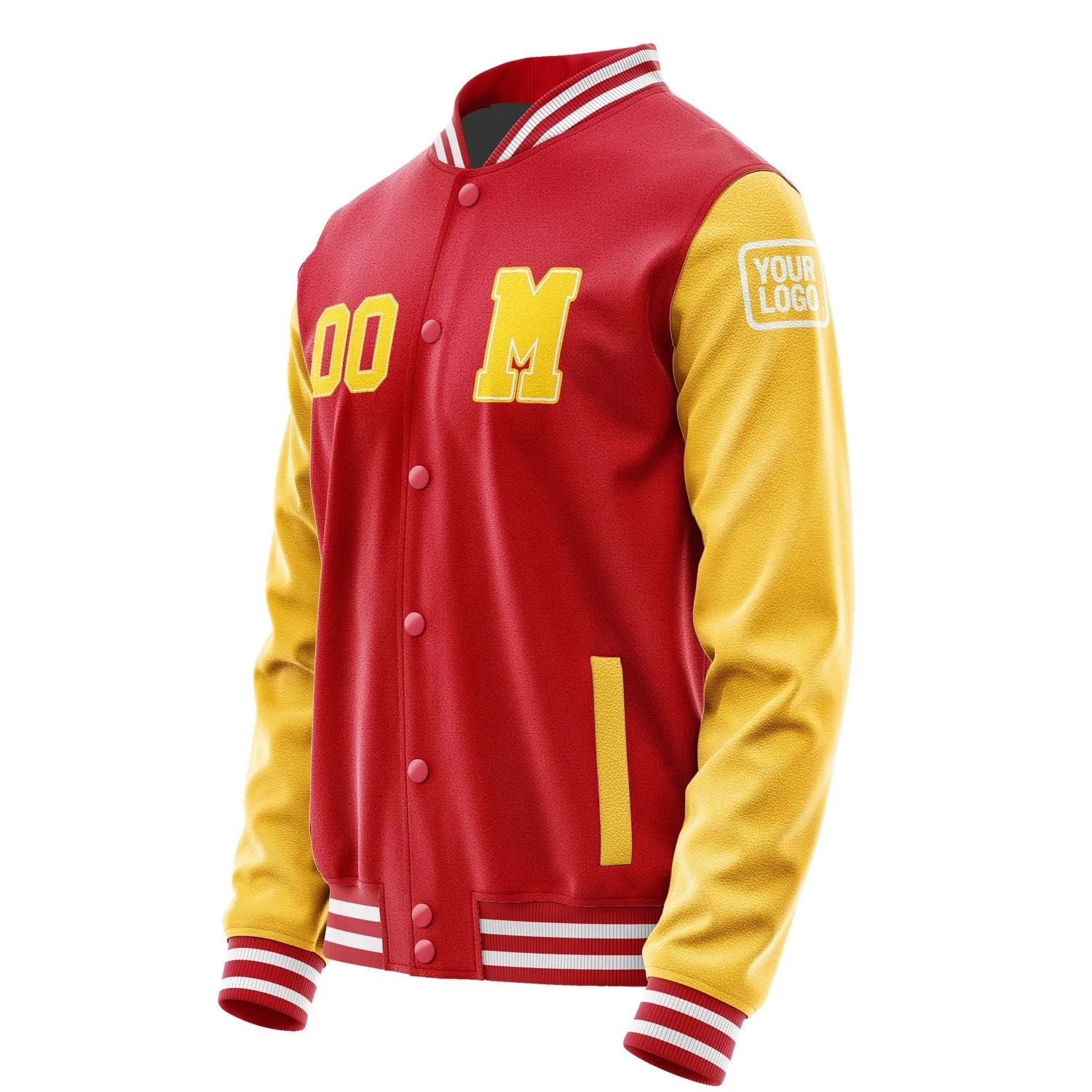 Custom Red Gold Jacket