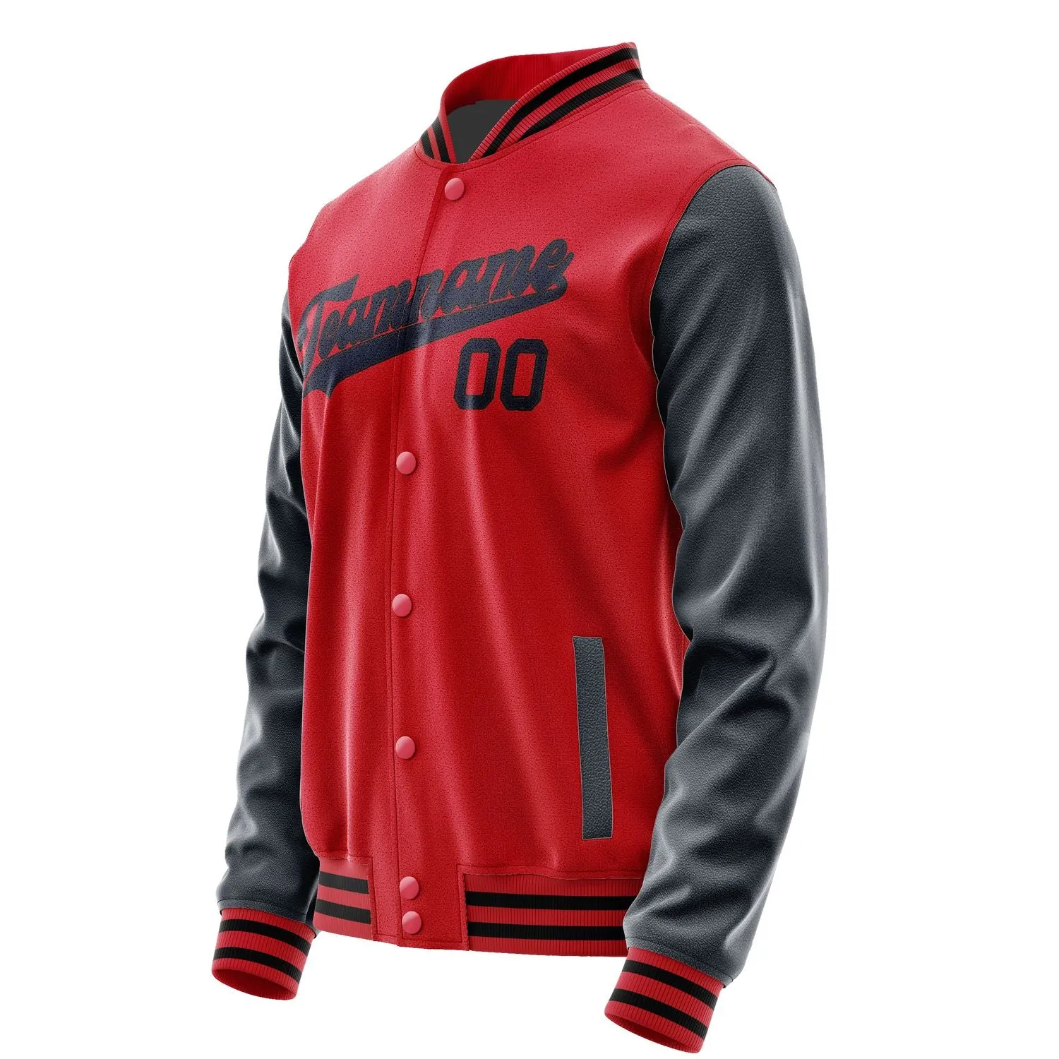 Custom Red Navy Jacket