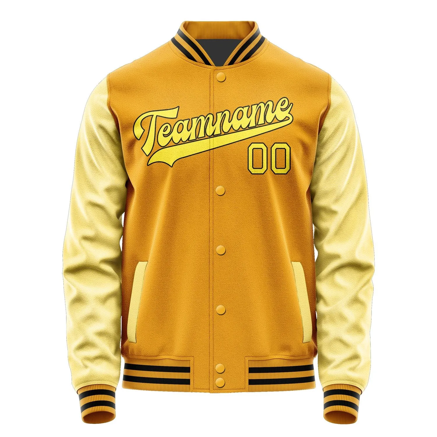 Custom Yellow Light Yellow Jacket