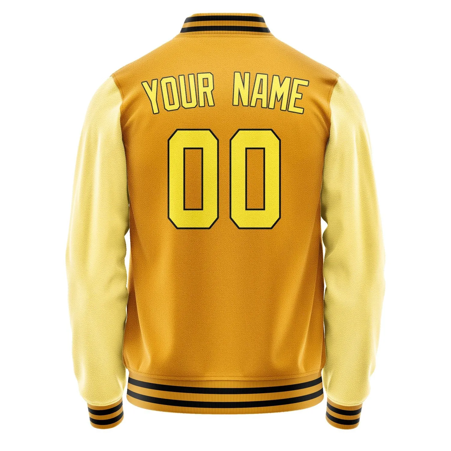 Custom Yellow Light Yellow Jacket