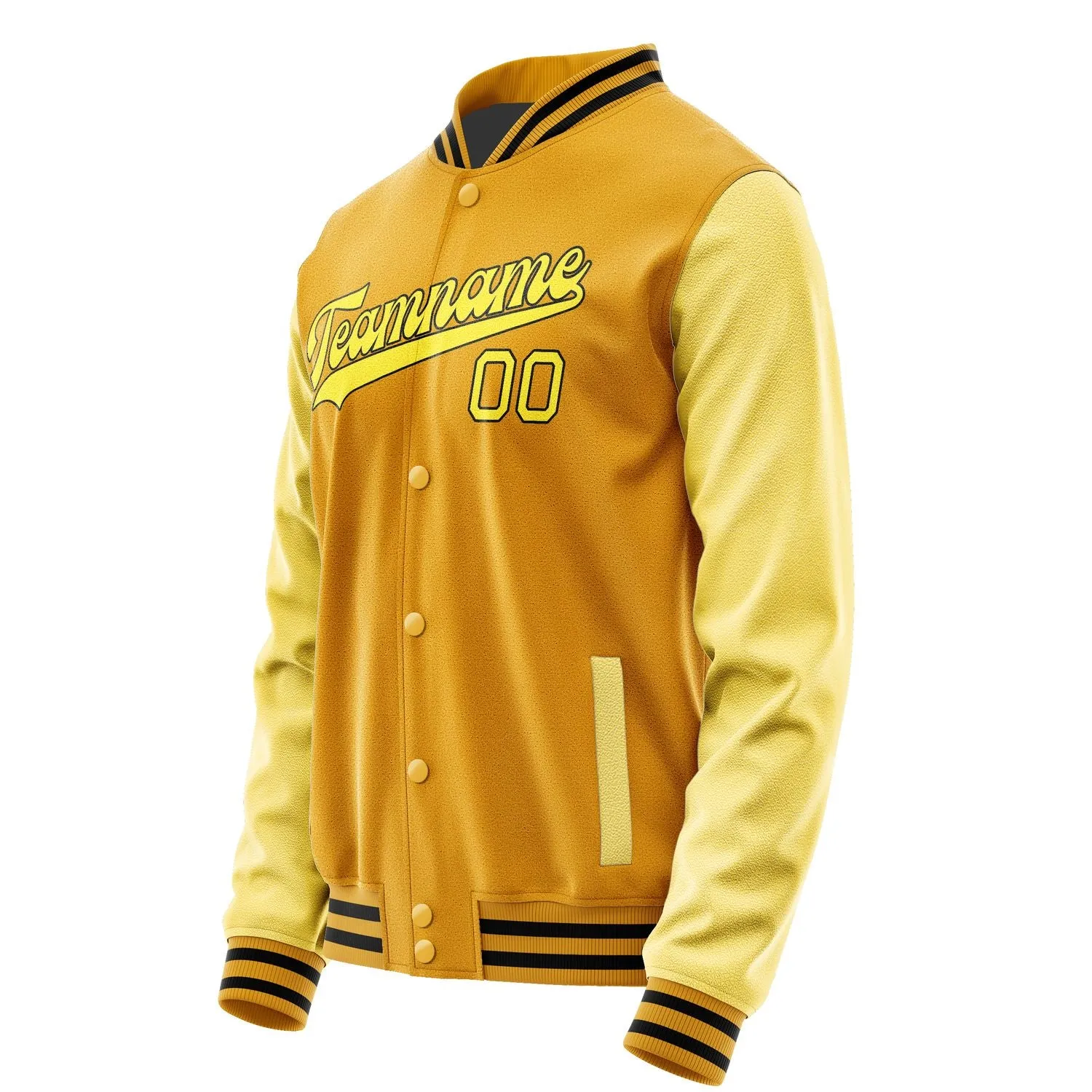 Custom Yellow Light Yellow Jacket