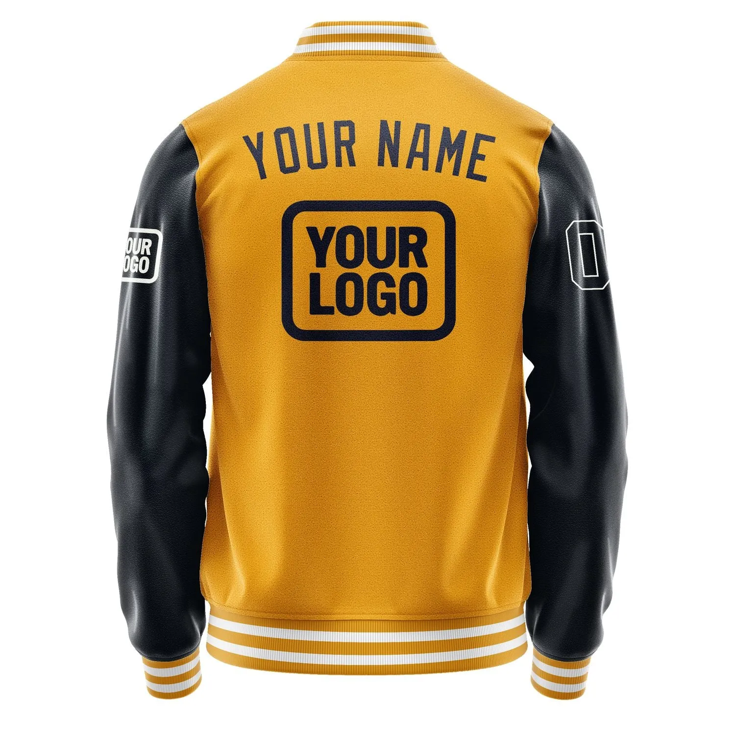Custom Yellow Navy Jacket