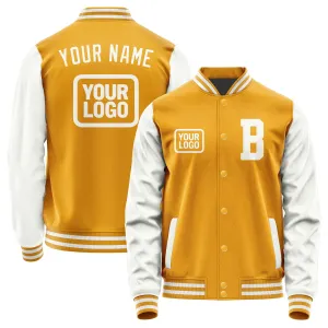 Custom Yellow White Jacket