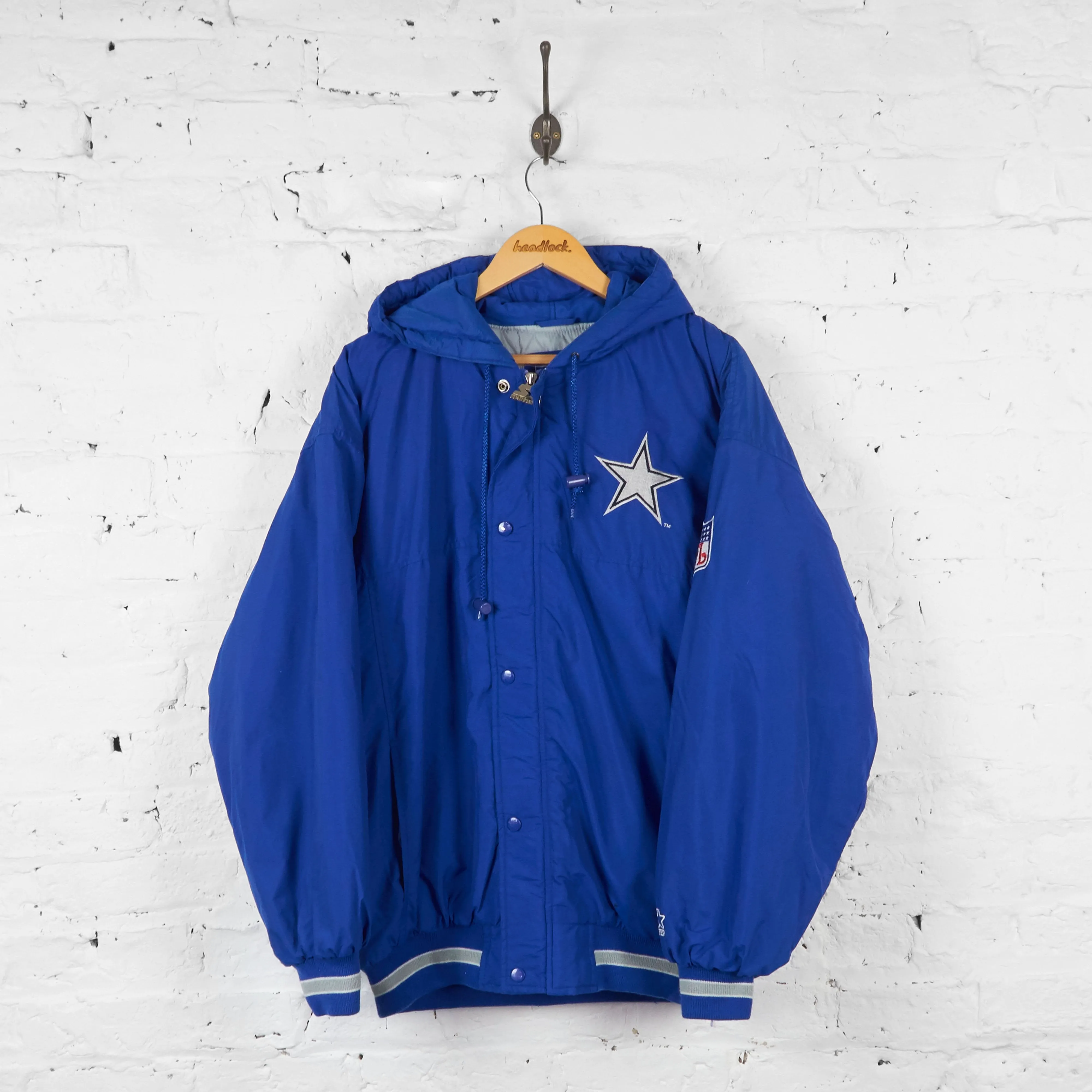 Dallas Cowboys NFL Starter Jacket - Blue - L