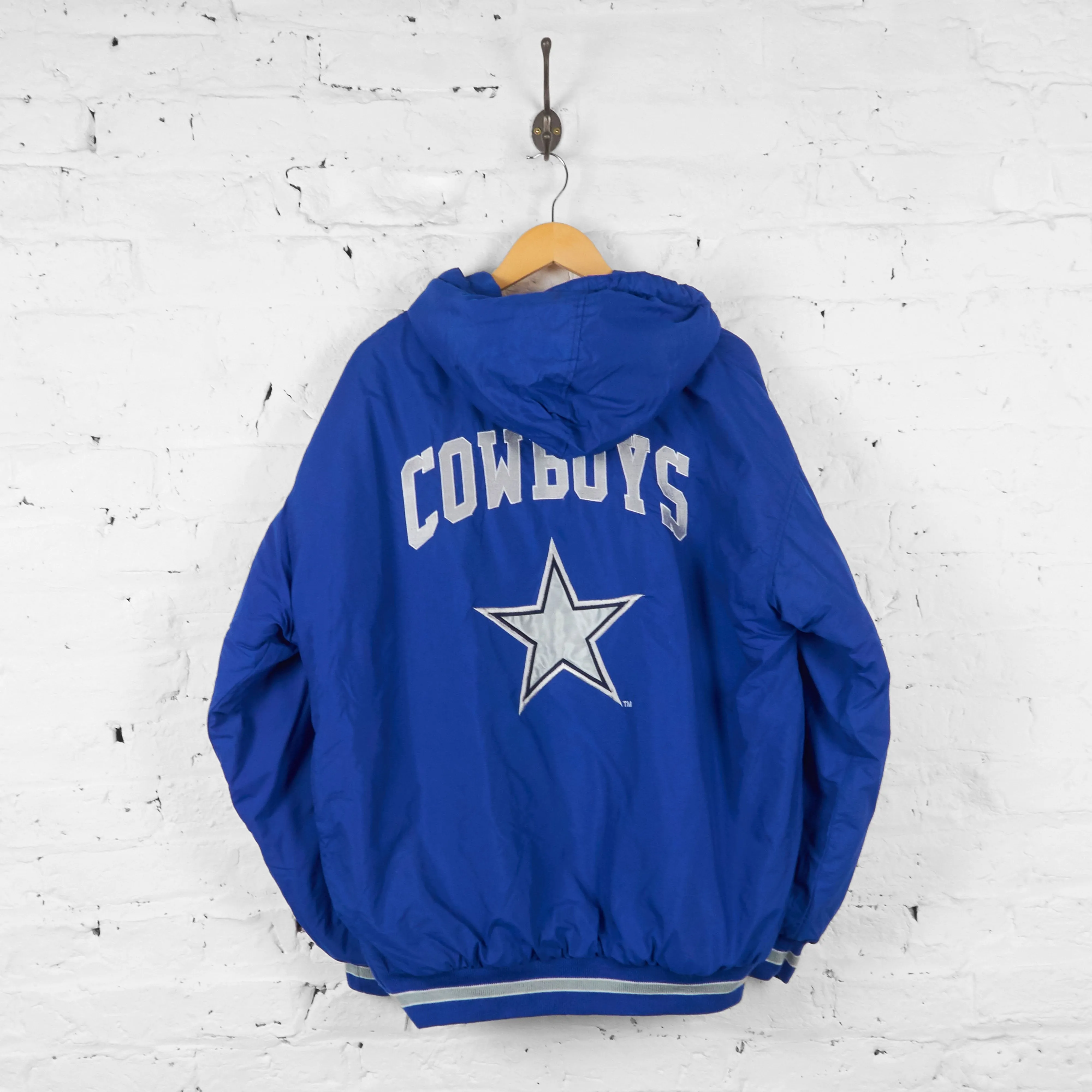Dallas Cowboys NFL Starter Jacket - Blue - L
