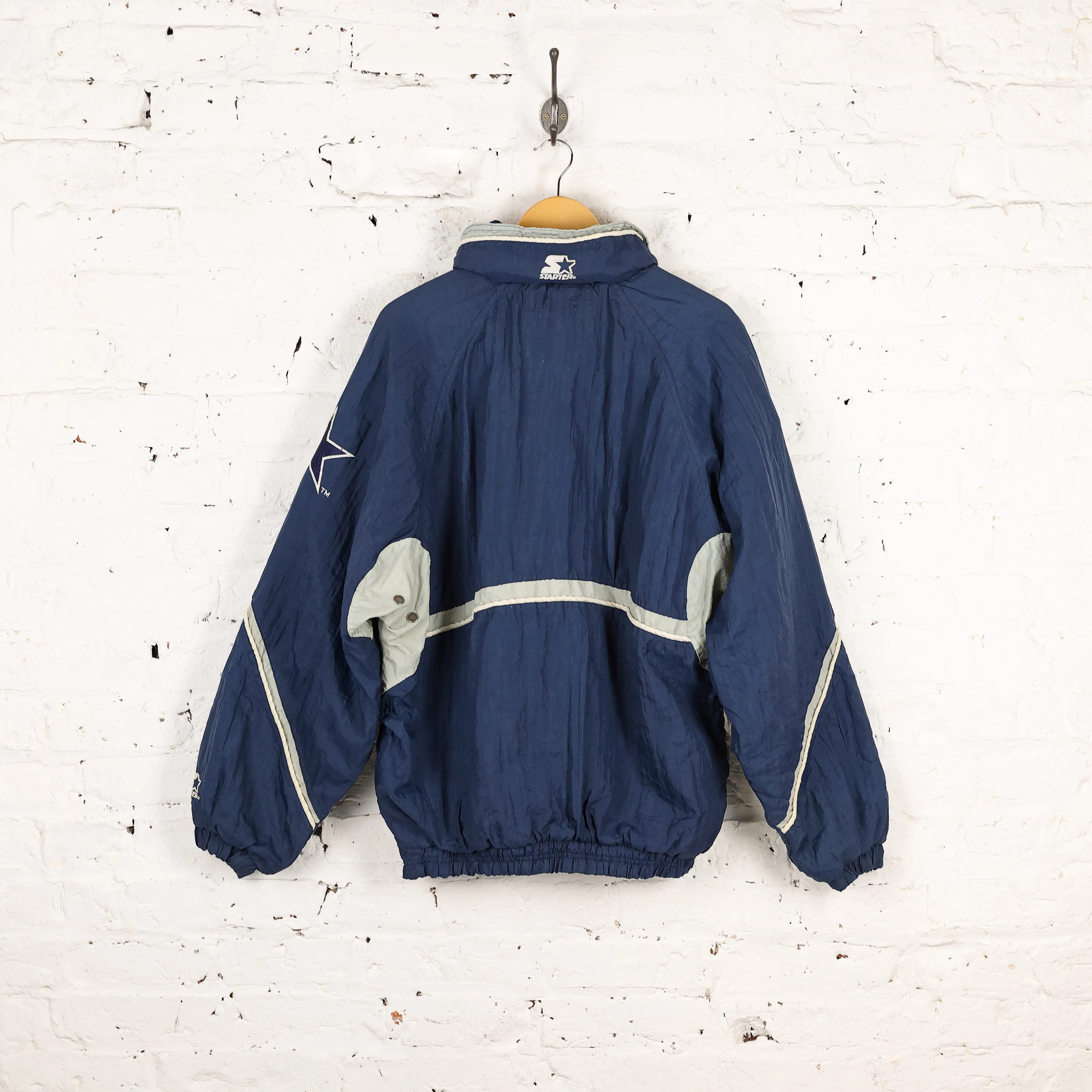 Dallas Cowboys NFL Starter Jacket - Blue - M