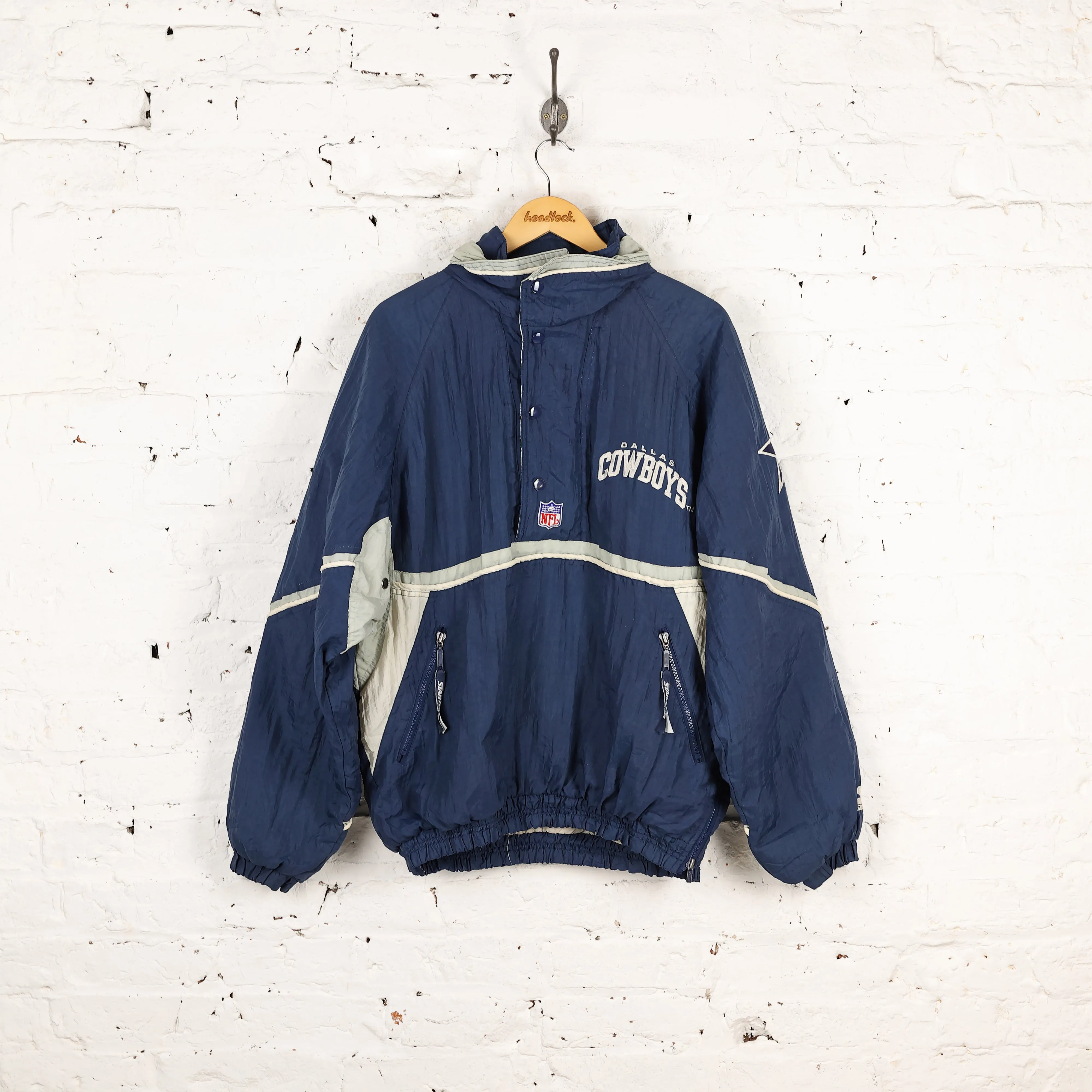 Dallas Cowboys NFL Starter Jacket - Blue - M