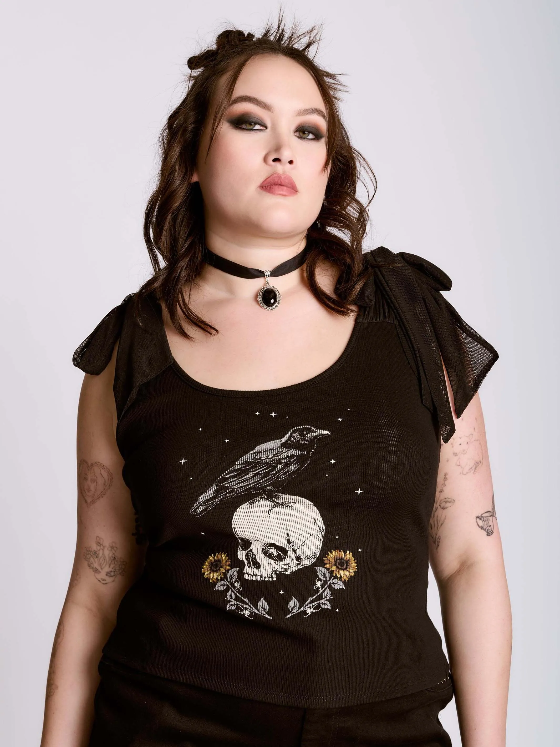 Dark Sunflower Tank