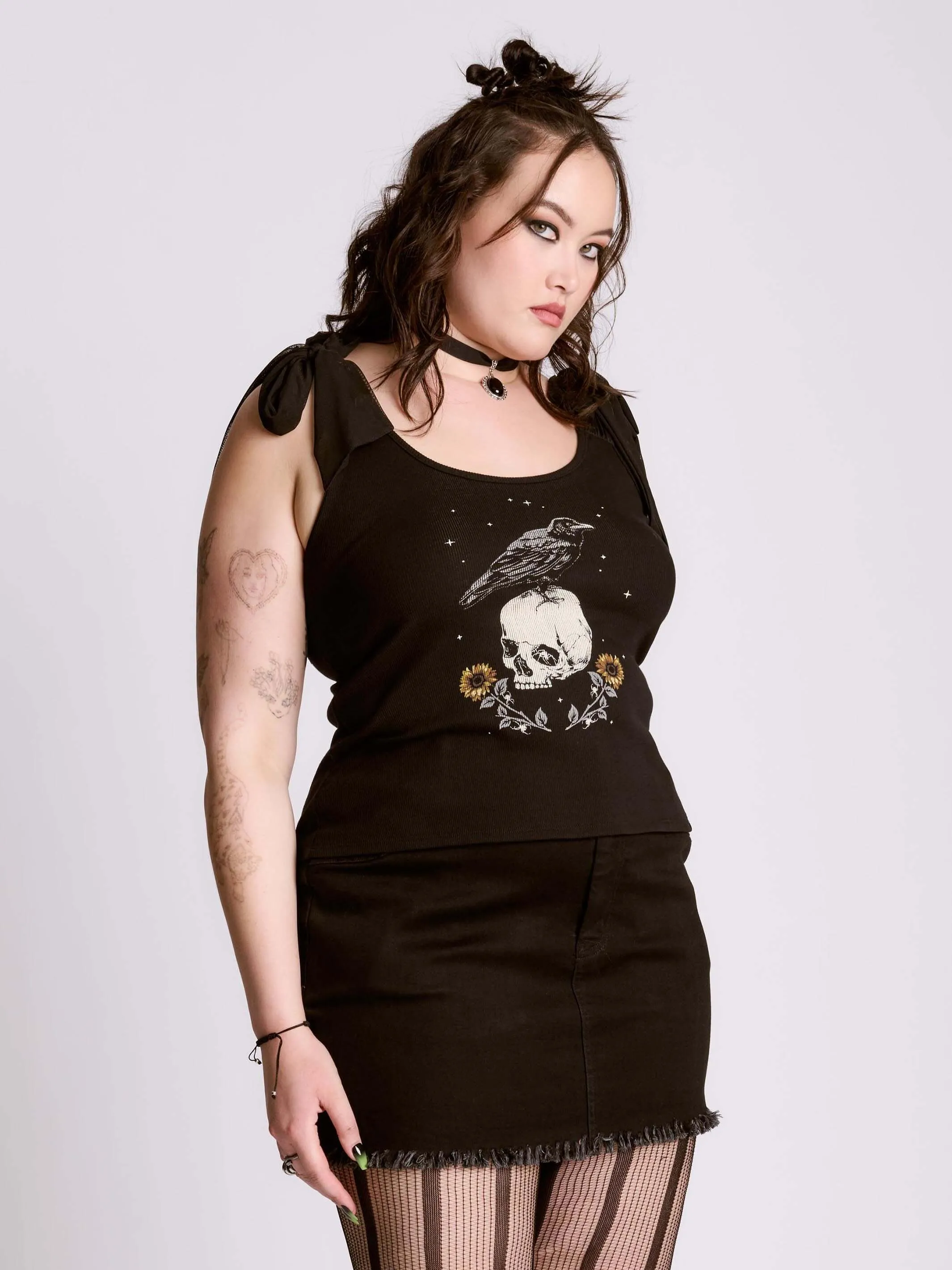 Dark Sunflower Tank
