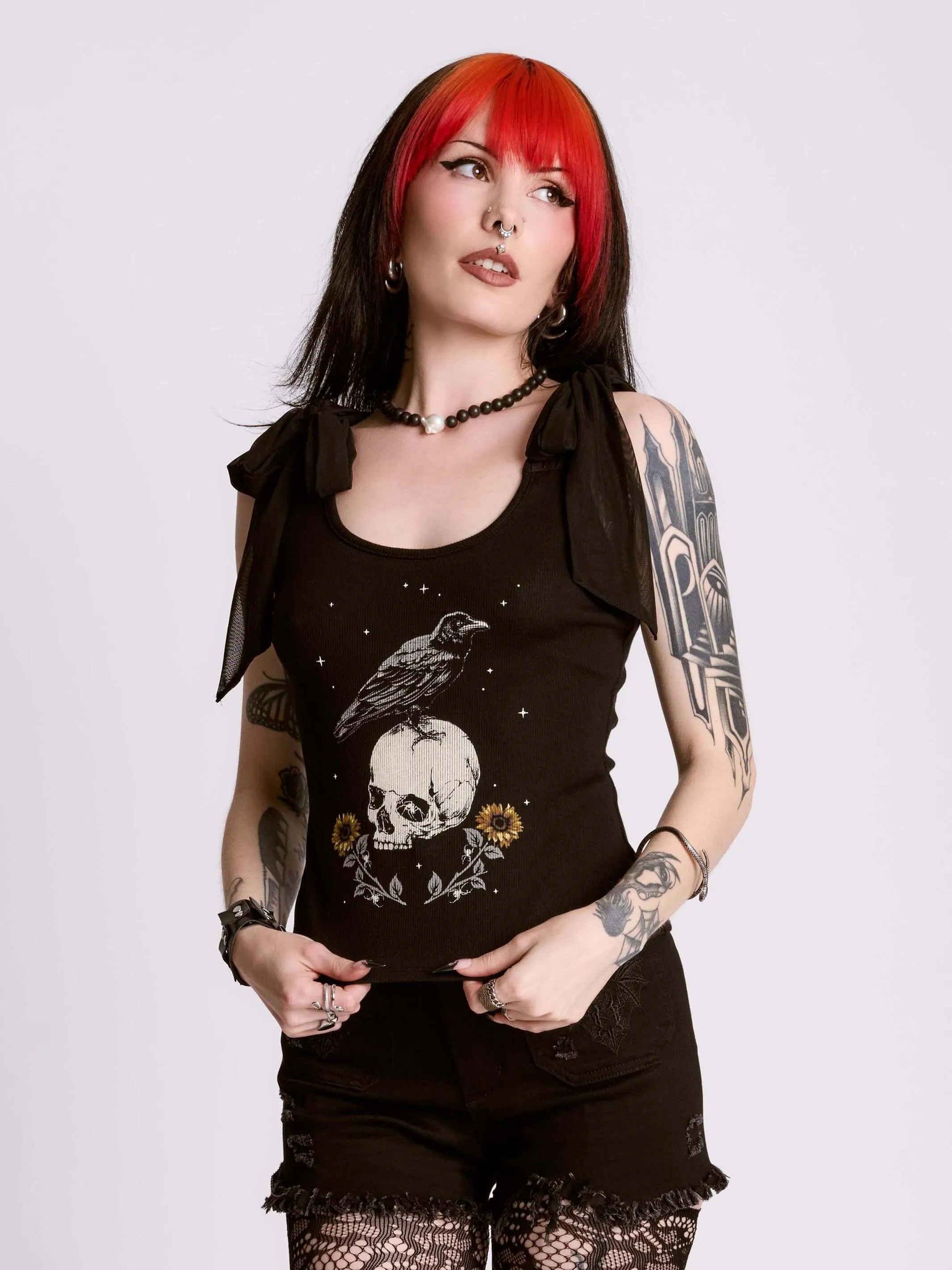 Dark Sunflower Tank