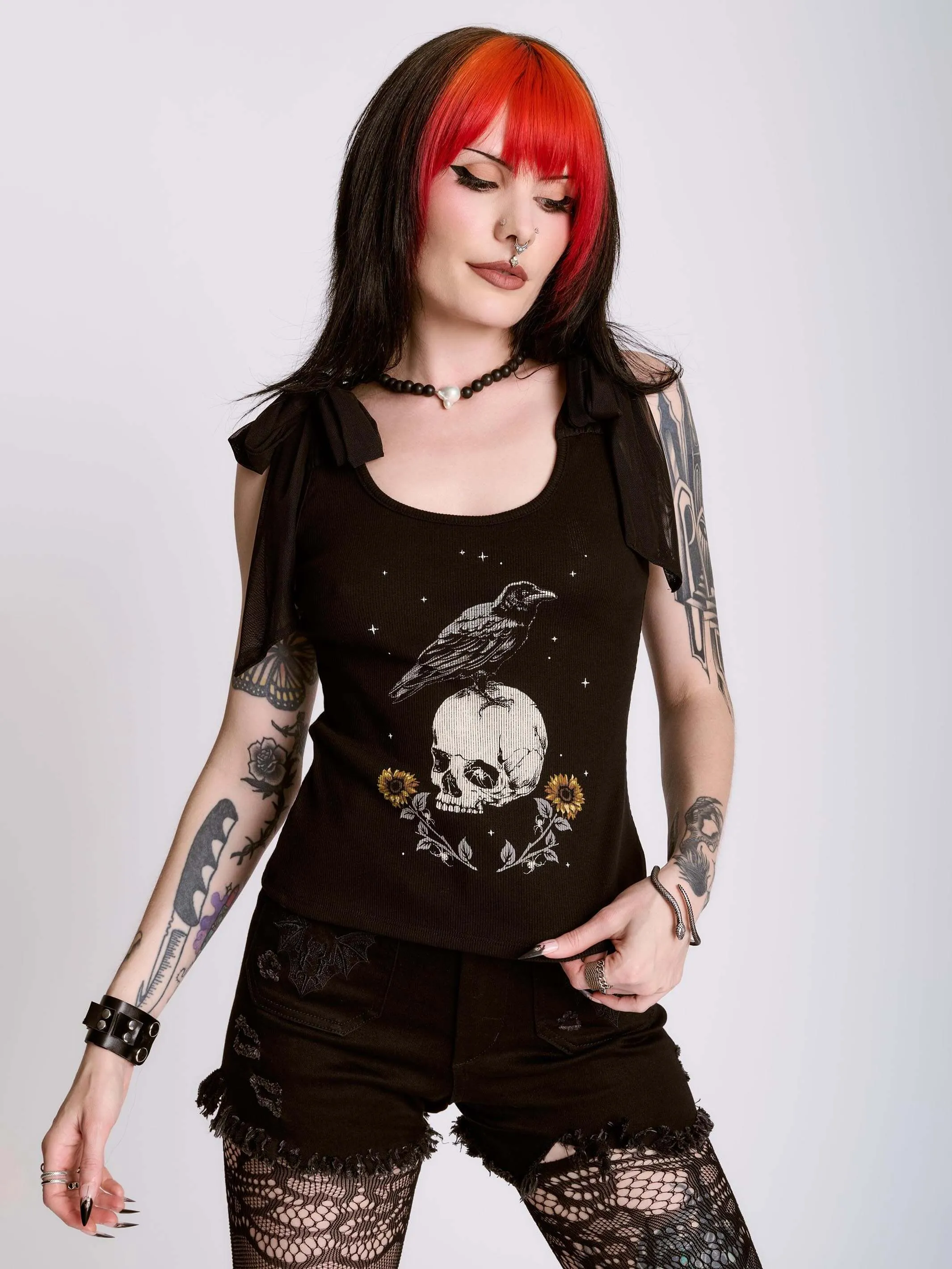 Dark Sunflower Tank