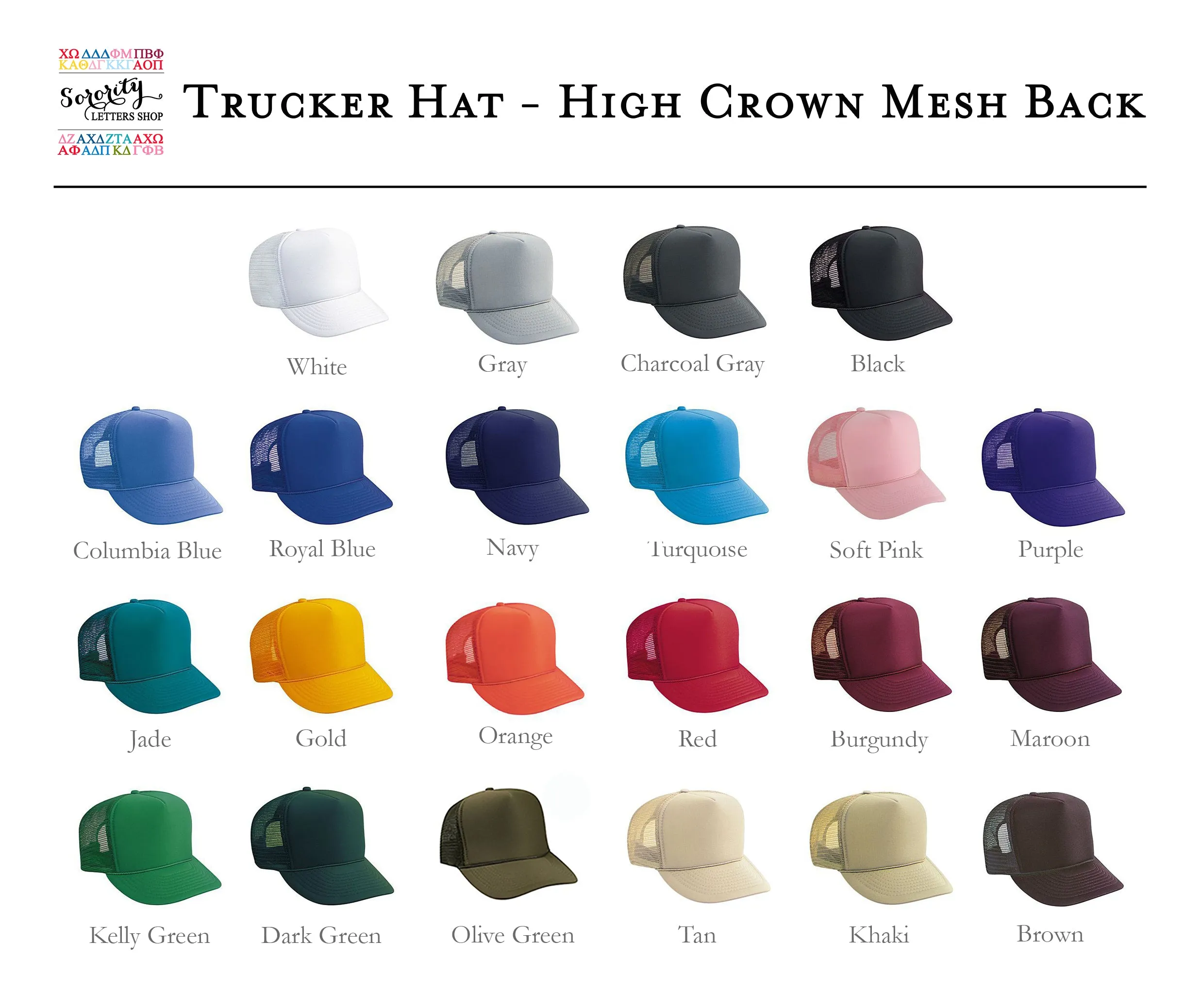 Delta Sigma Pi Trucker Hat