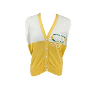 Dior Sports Logo Button Vest