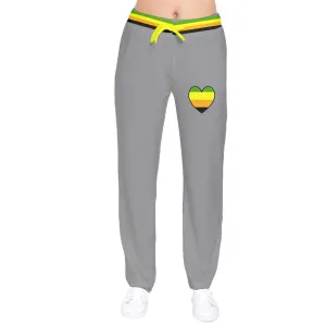 DL Aro Flag Heart Velvet Sweat Pants