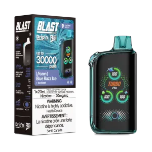 Dripn Fasta Blast 30K - BLUE RAZZ ICE