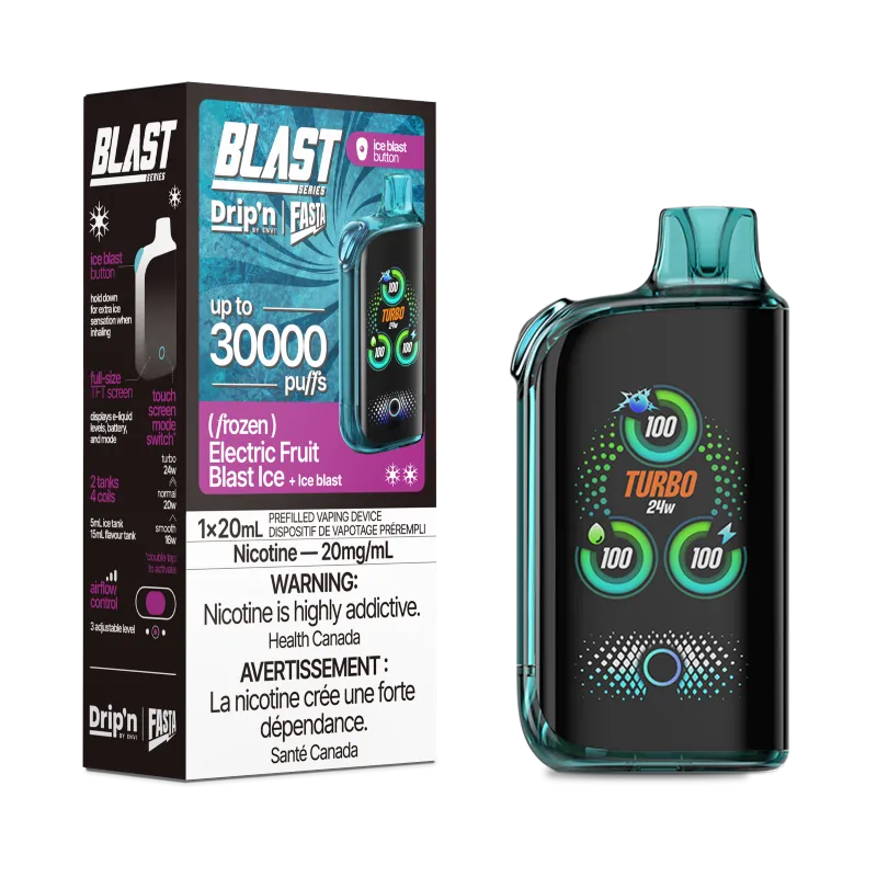 Dripn Fasta Blast 30K - ELECTRIC FRUIT BLAST ICE