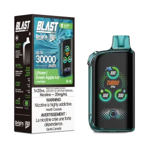 Dripn Fasta Blast 30K - GREEN APPLE ICE