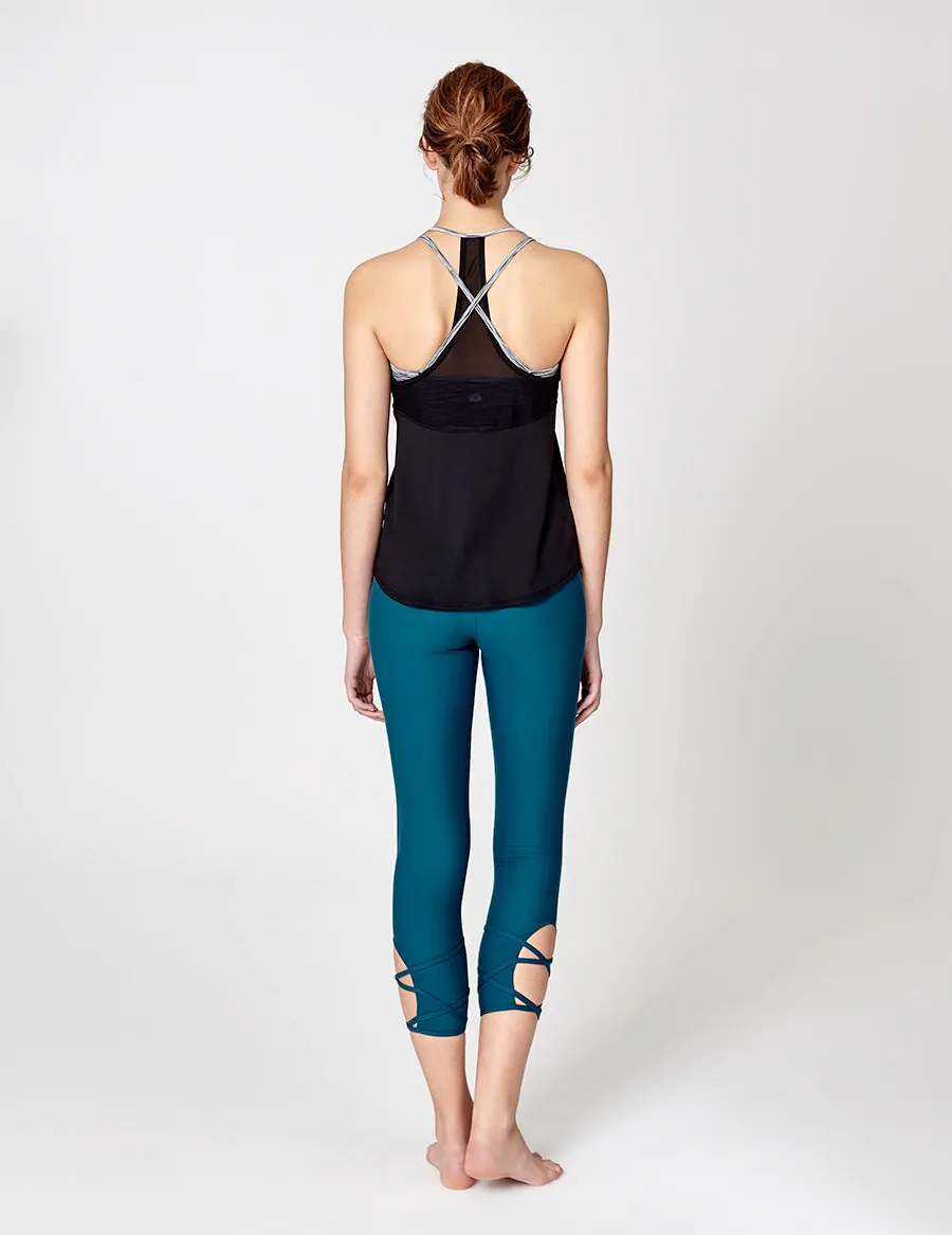 easyoga LA-VEDA Astral Layered Tank1 - L1 Black