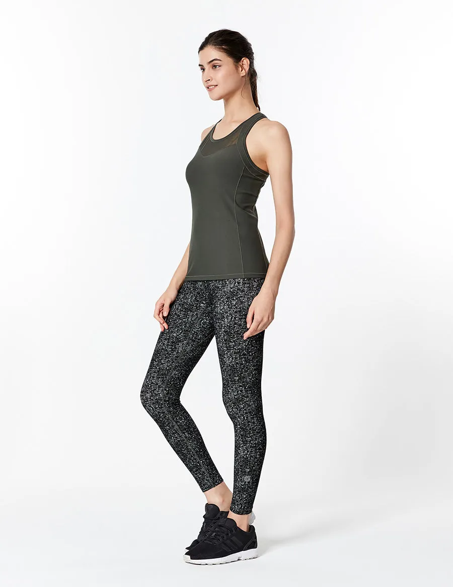 easyoga LESPIRO Classy Trend Tank - X09 Night Green/Dead Leaf Green
