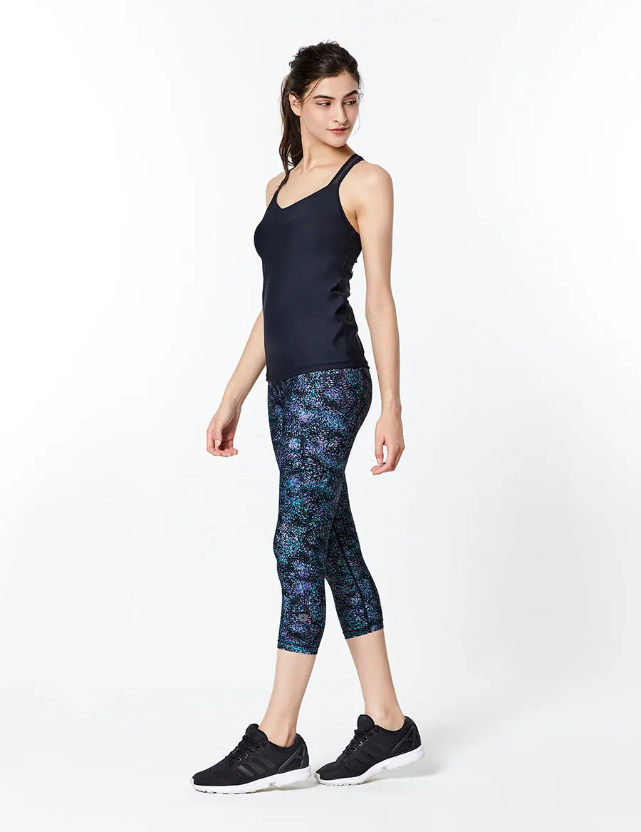 easyoga LESPIRO Mesh Ripple Tank - B23 Black blue