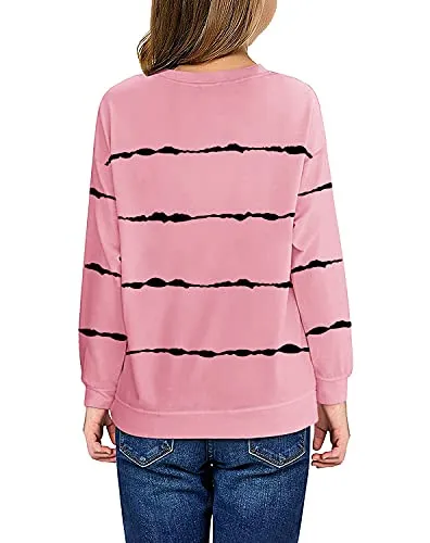 Ebifin Tie Dye Tunic Tops - Girls Sizes 4-16