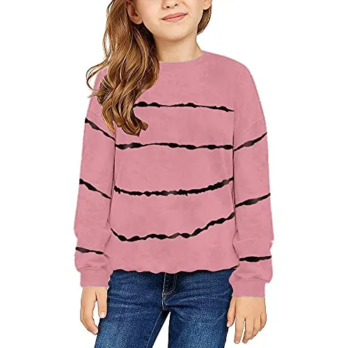Ebifin Tie Dye Tunic Tops - Girls Sizes 4-16