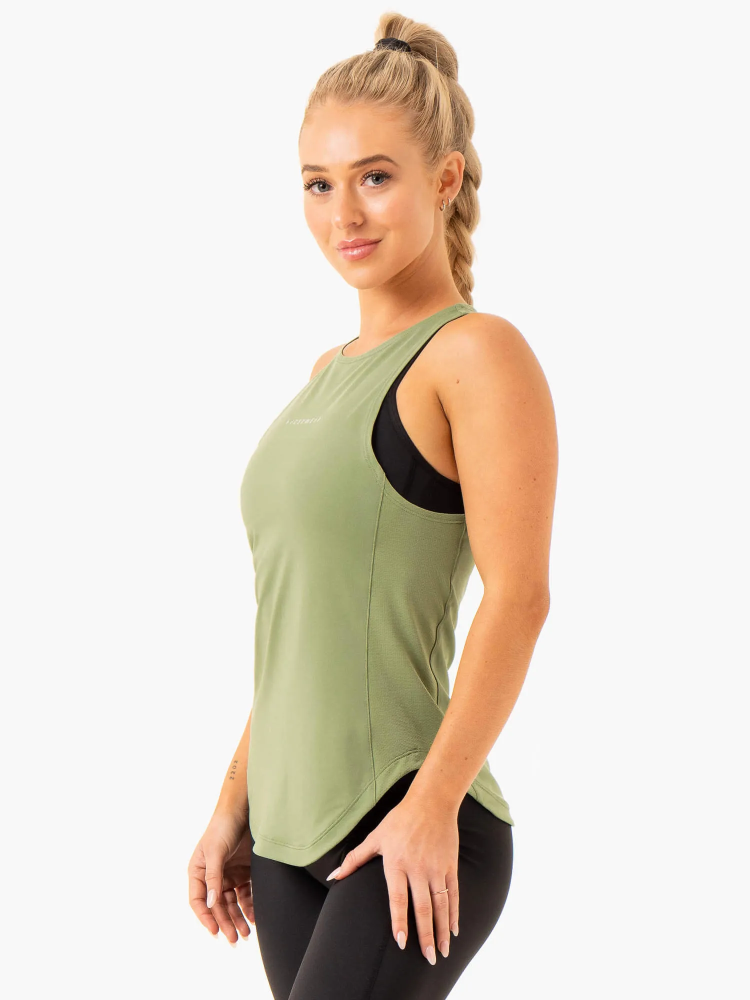 Elite Mesh Training Tank - Sage Green