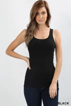 ELLIE BASIC BLACK TANK-