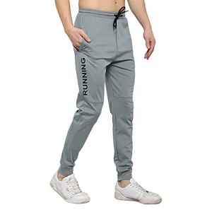 ENDEAVOUR WEAR Grey Men's Lycra Stretchable Regular Fit Joggers Track Pant Lower Payjama …