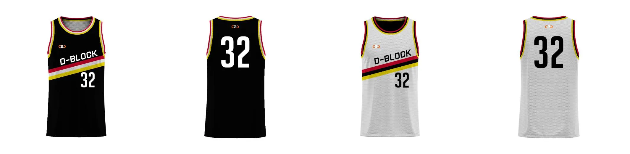 FIESTA Core Reversible Basketball Singlet Design Your Own