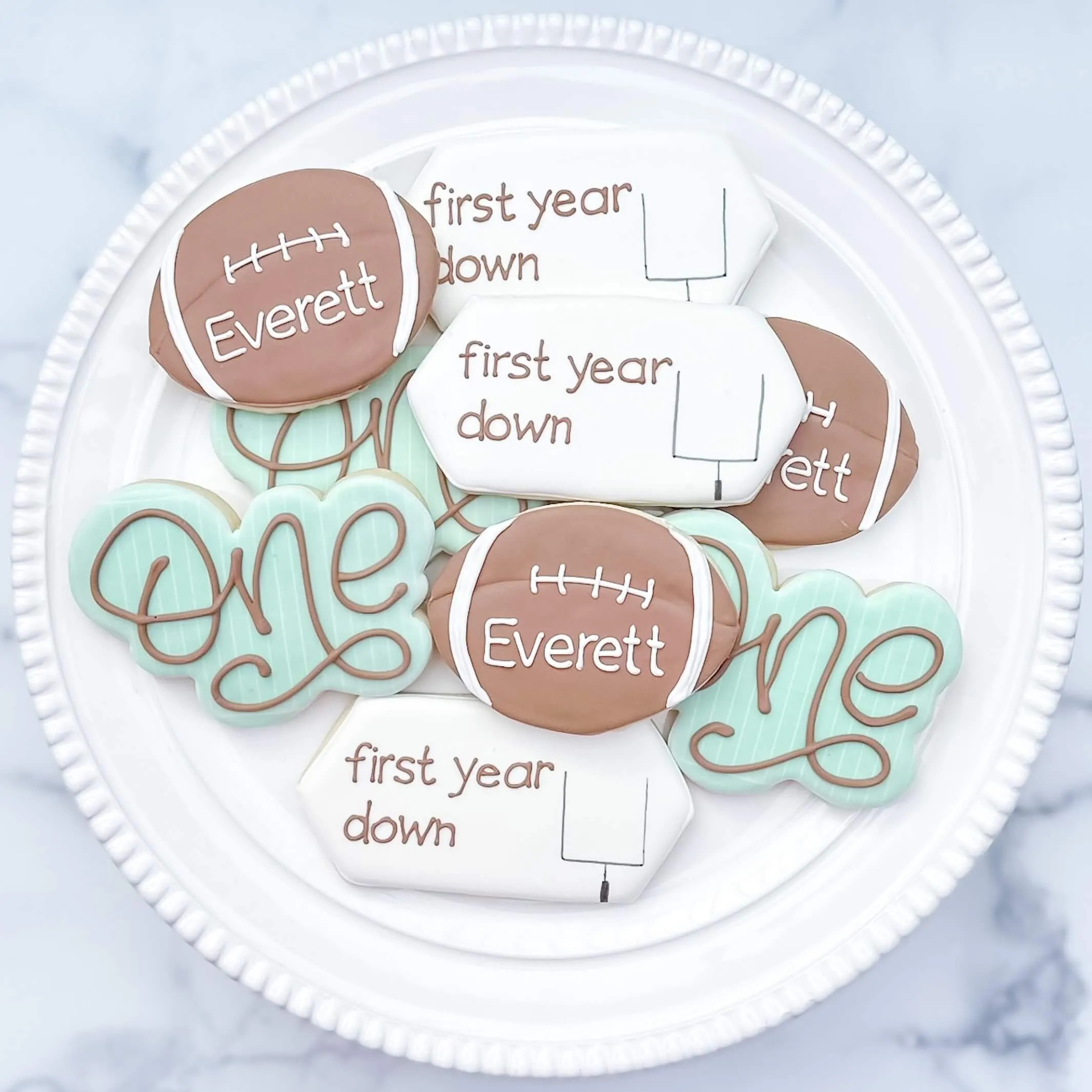 First Birthday Cookies | First Year Down