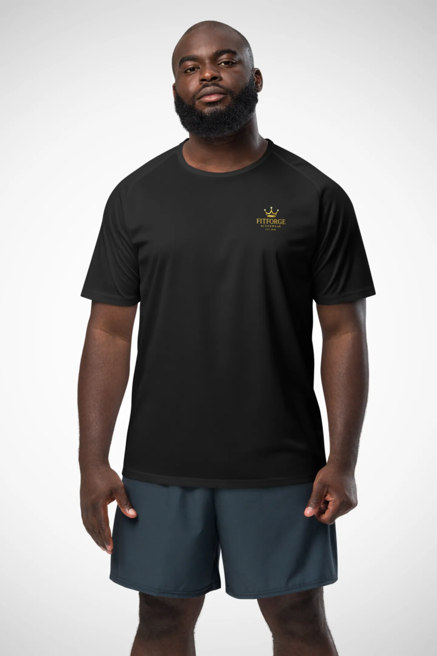 FitForge Men's Sports Jersey - Royalty