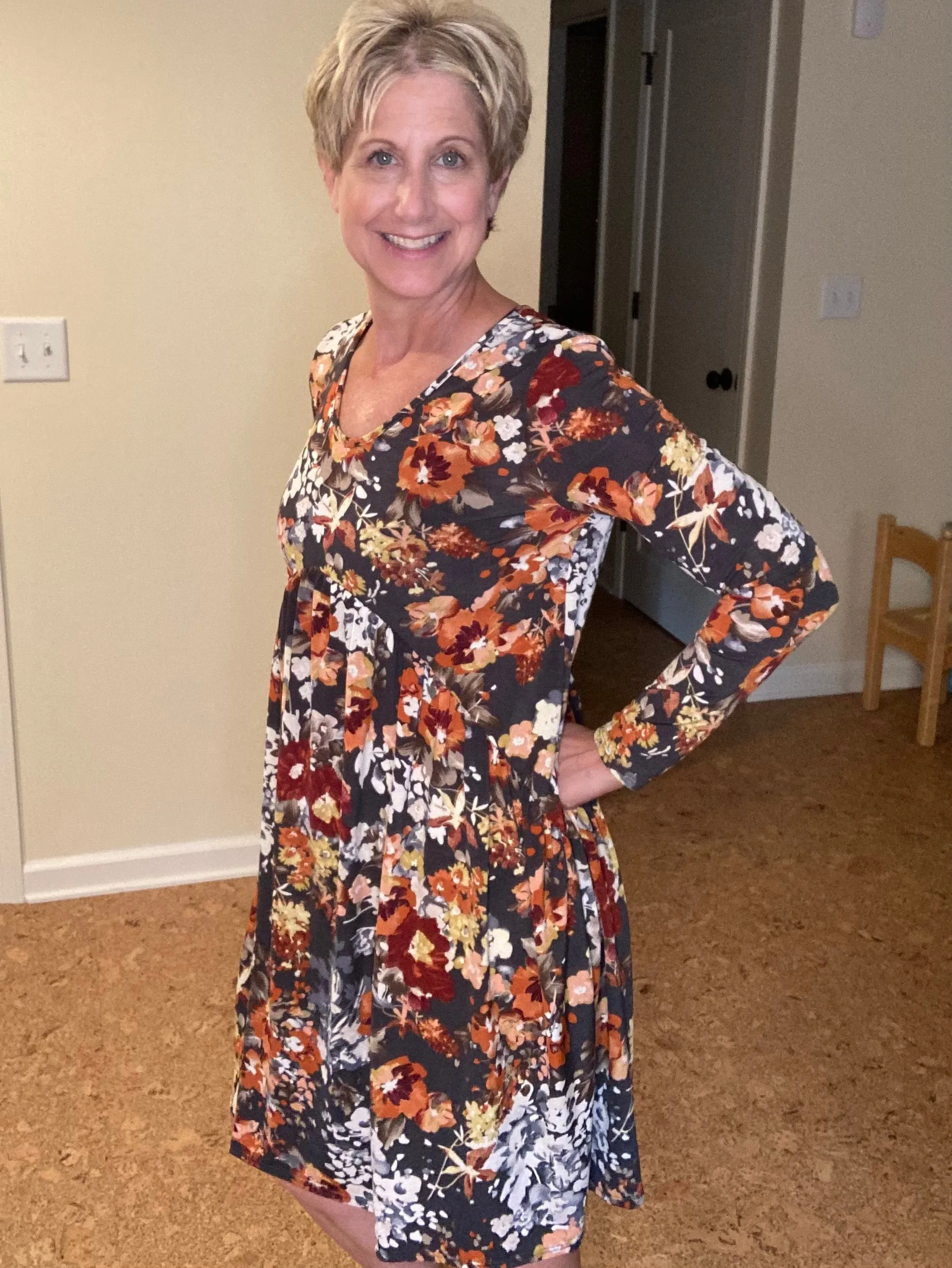 Floral Baby Doll Dress