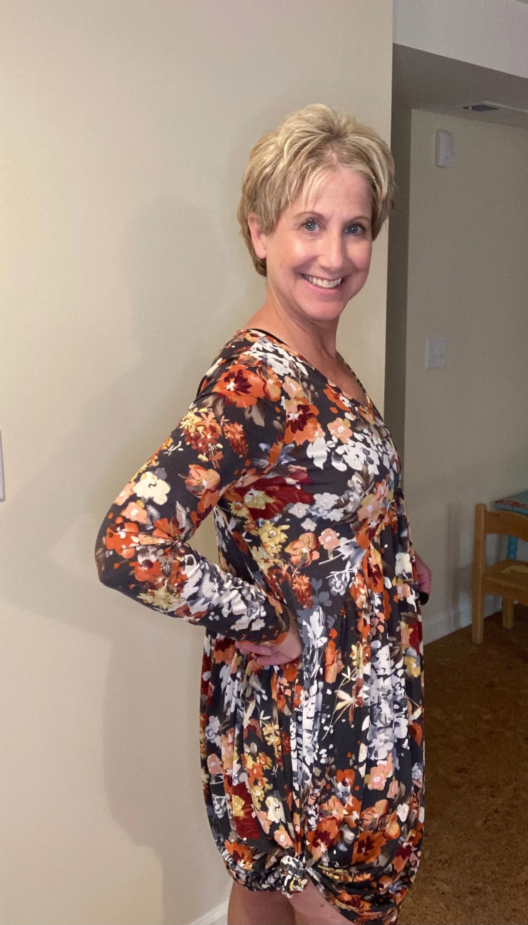 Floral Baby Doll Dress