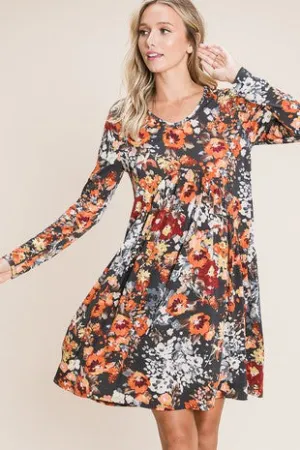 Floral Baby Doll Dress