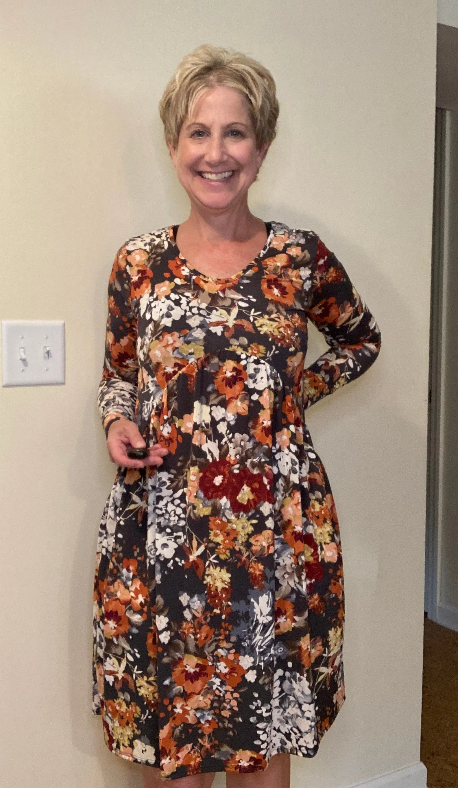 Floral Baby Doll Dress