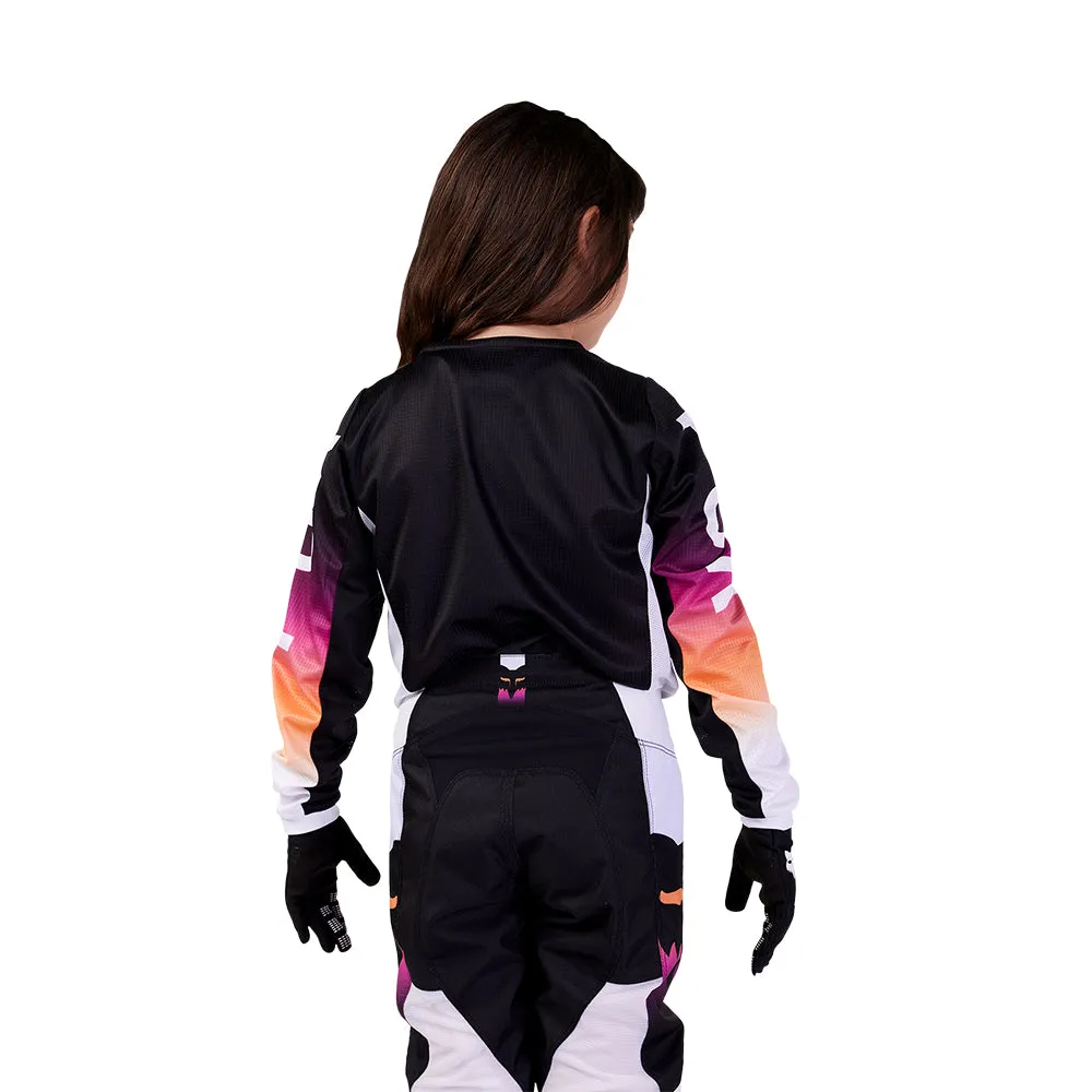 FOX YOUTH 180 FLORA JERSEY [BLACK]