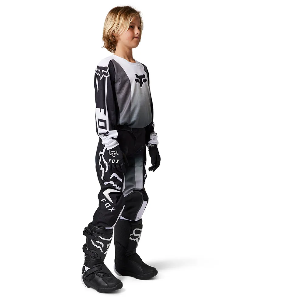 FOX YOUTH 180 LEED PANTS [BLACK/WHITE]
