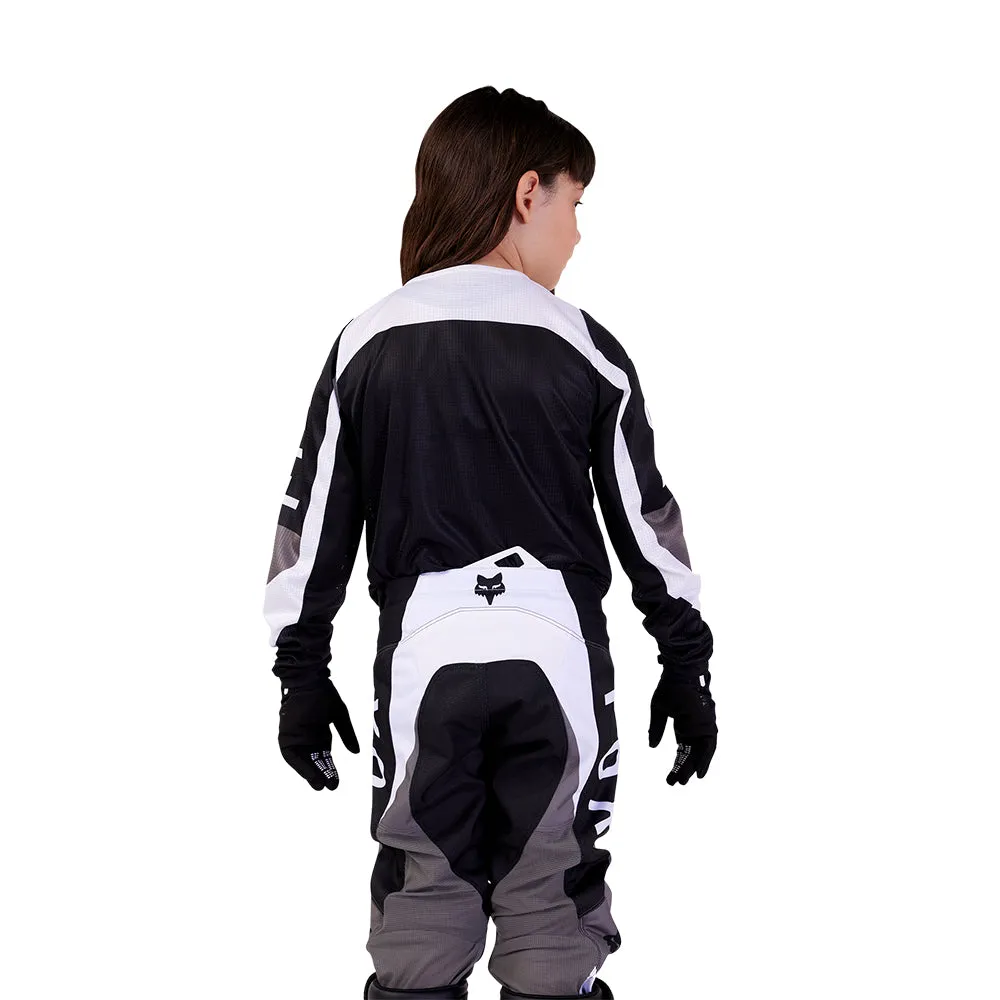 FOX YOUTH 180 NITRO JERSEY [BLACK/GREY]