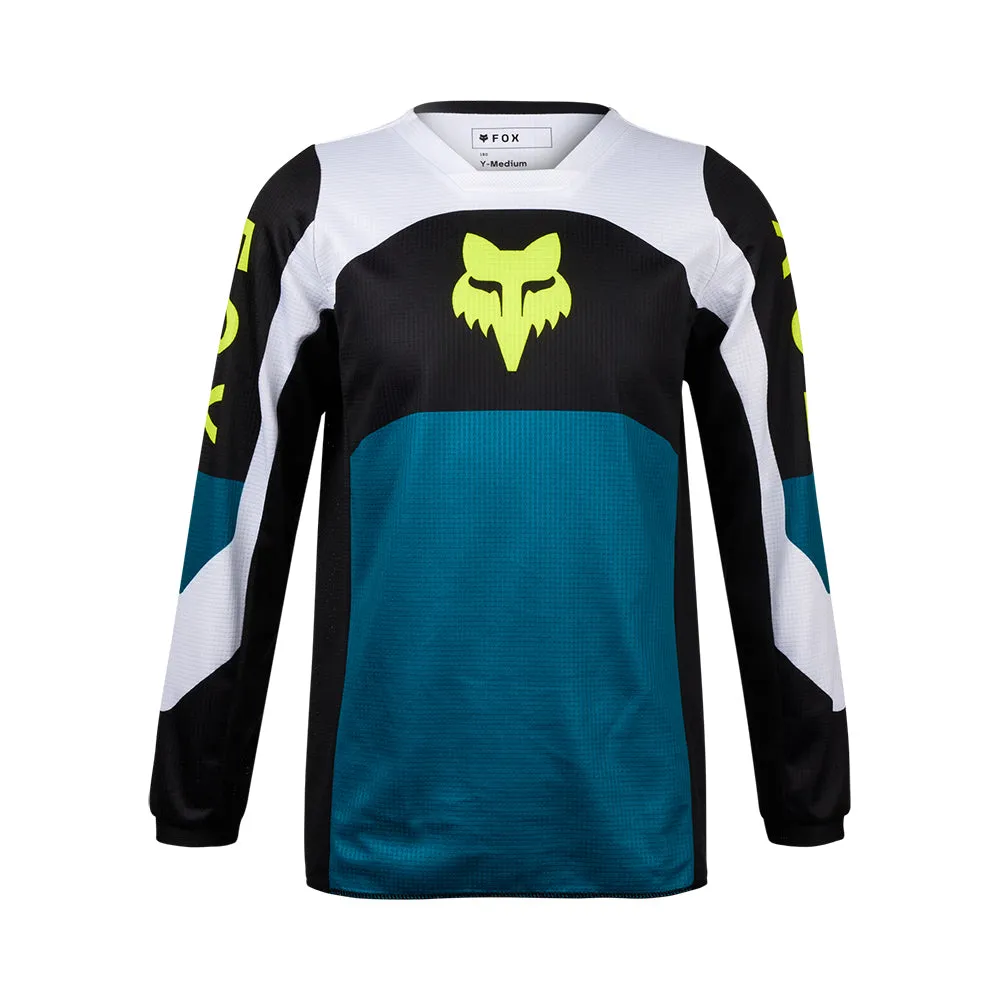 FOX YOUTH 180 NITRO JERSEY [MAUI BLUE]
