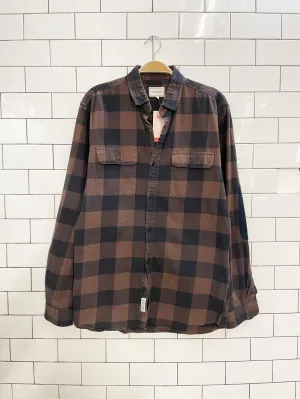 frank and oak plaid flannel shirt